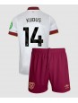 West Ham United Mohammed Kudus #14 Alternativní dres pro děti 2024-25 Krátký Rukáv (+ trenýrky)